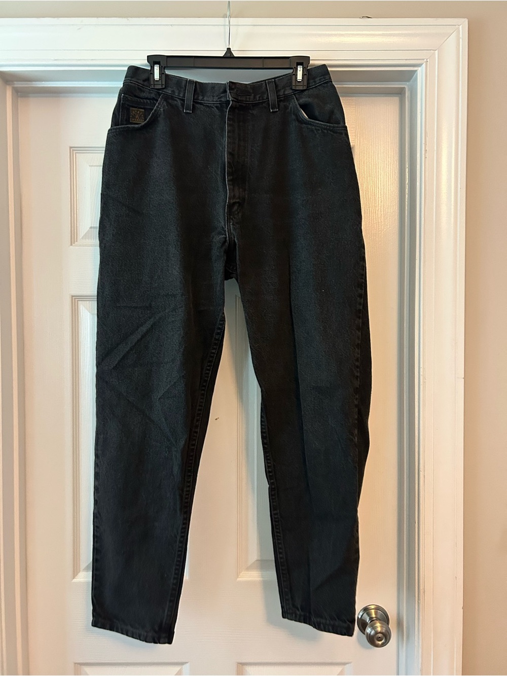 Vintage Black wrangler Jeans – Classic Fit